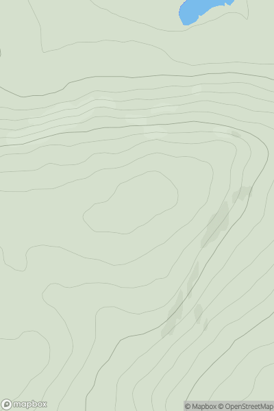 Thumbnail image for Newton Hill [Central Scotland from Dumbarton to Montrose] showing contour plot for surrounding peak